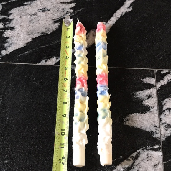 Rainbow drip candles - Picture 6 of 6